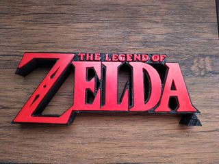 Logo legend of Zelda 3D