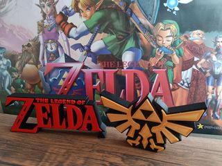 Logo legend of Zelda 3D