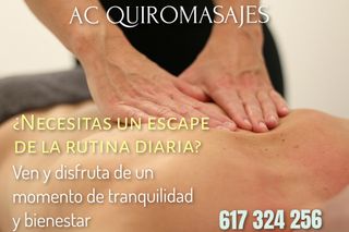 Quiromasajista profesional