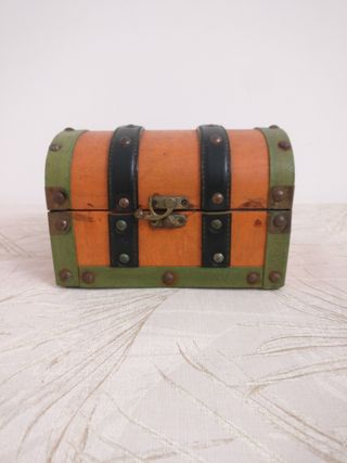 COFRE BAÚL MADERA BAMBÚ