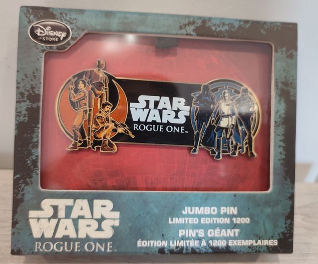 Star Wars Jumbo Pin edición limitada.