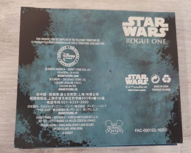 Star Wars Jumbo Pin edición limitada.