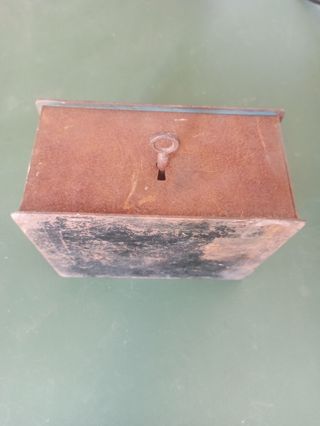 Antigua caja de caudales