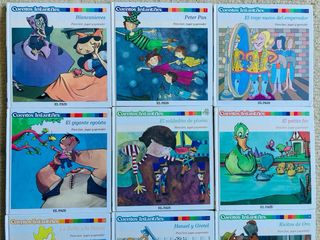 12 Libros infantiles ilustrados cuentos 1€/ud