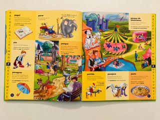 Libro infantil Diccionario ilustrado Disney