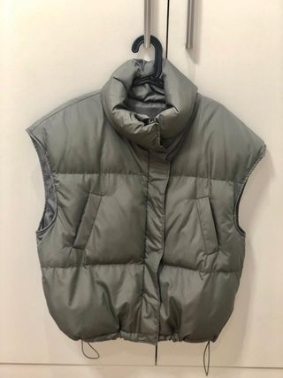 Chaleco acolchado con cremallera