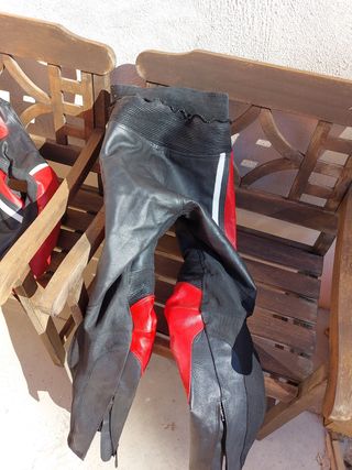 Pantalones cuero moto M