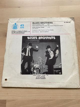 lote de vinilos THE BLUES BROTHERS