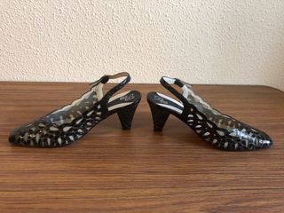 Zapato de Salon Pyton azul