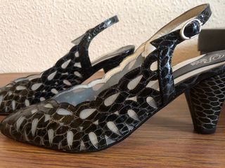 Zapato de Salon Pyton azul