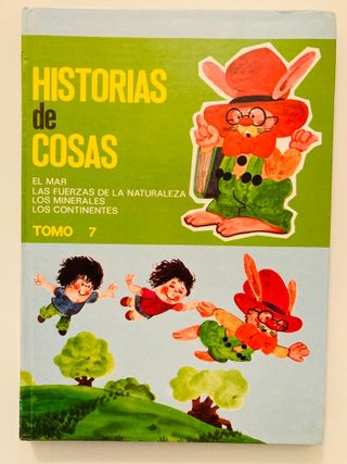 Libro infantil ilustrado Historias de cosas 7 1981