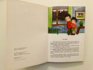 Libro infantil ilustrado Historias de cosas 7 1981