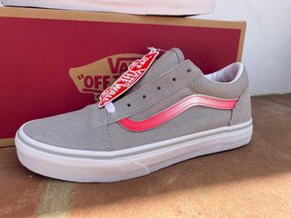 Zapatillas Vans Gris y Fucsia