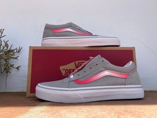 Zapatillas Vans Gris y Fucsia