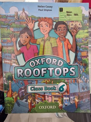 Libro/cuaderno inglés 6°primaria. Oxford