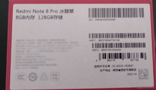Xiaomi Redmi 8 note pro
