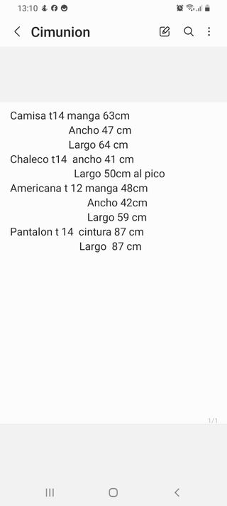 Traje Comunion 2023. t 14