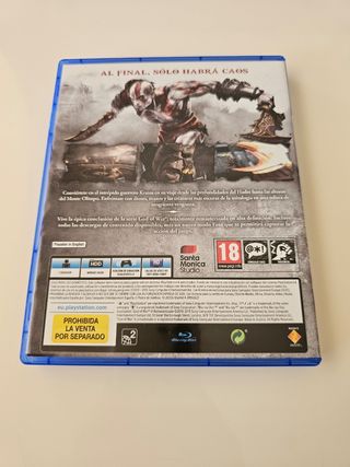God Of War Remasterizado PS4