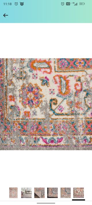 NUEVO Alfombra Grande Estilo Persa