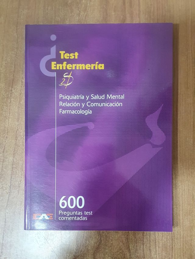 Colección libros Oposiciones Enfermería. 600 pregu