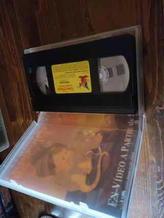 VHS Disney Pinocho