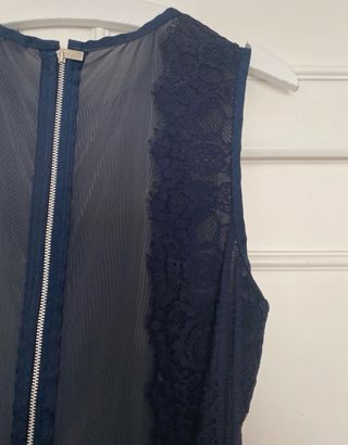 Vestido para eventos azul marino