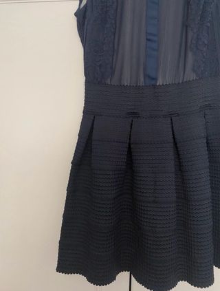 Vestido para eventos azul marino