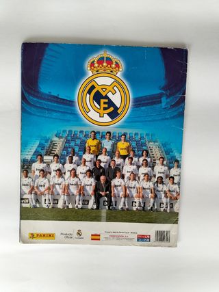 Álbum cromos Real Madrid 2008-2009