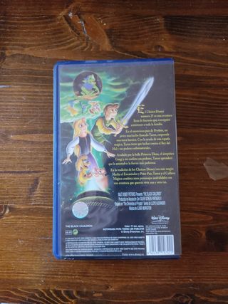 VHS Disney Taron y el Caldero Mágico