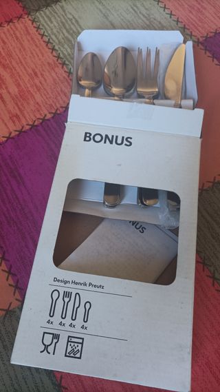 Cubiertos inoxidable