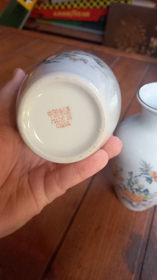 Jarrones de porcelana china