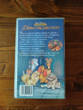 VHS Disney la Dama y el Vagabundo
