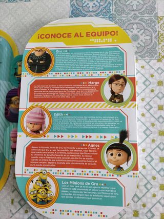 Album de cartas 3D Gru 3 Mi villano