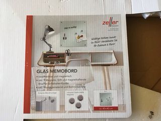 Pizarra de cristal magnética 40x40  NUEVA