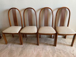 sillas de comedor de madera