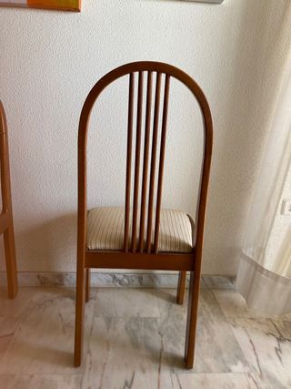 sillas de comedor de madera