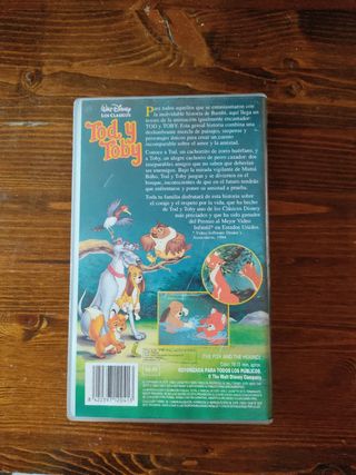 VHS Disney Tod y Toby