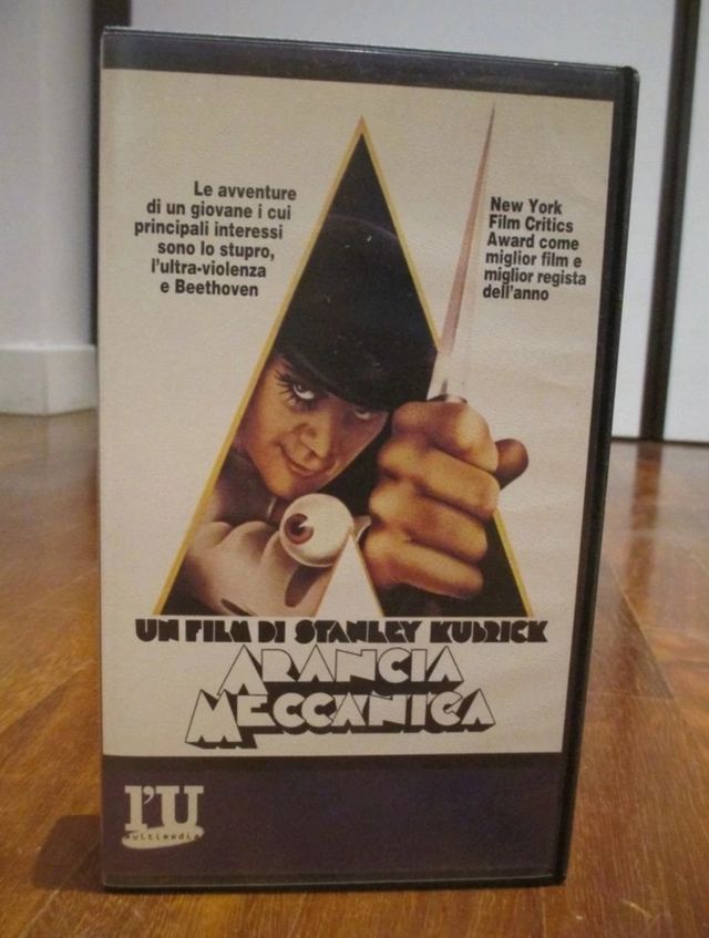VHS originale Arancia Meccanica