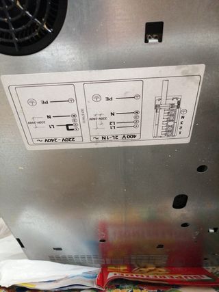 Placa induccion zanussi