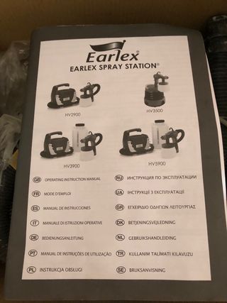 Pistola de pintar con compresor Earlex Expert 2900