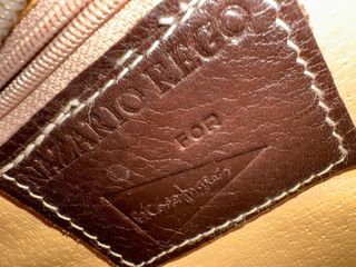 BOLSO CARTERA CON ASA DORADA O PIEL