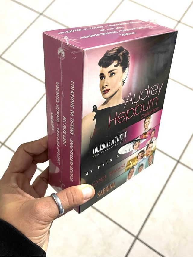 Cofanetto dvd Audrey Hepburn collezione