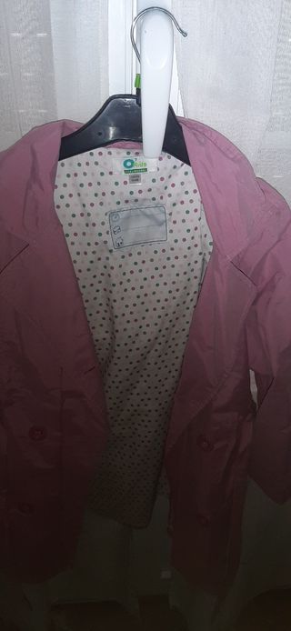 Gabardina niña