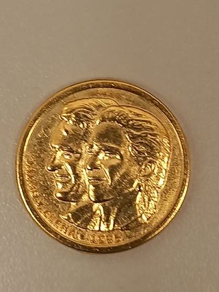 Moneda conmemorativa  Jaime y Elena