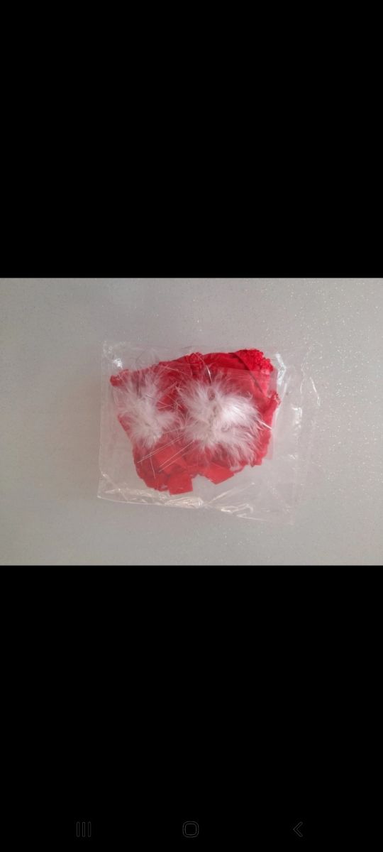 Perizoma rosso natalizio