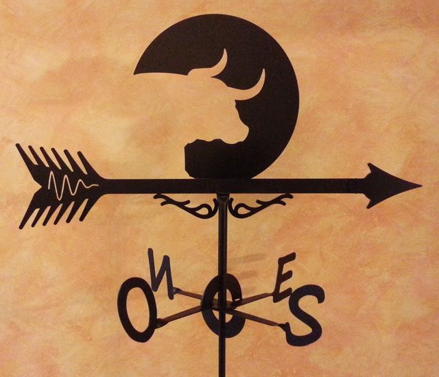 Veleta de forja Toro Ñ.