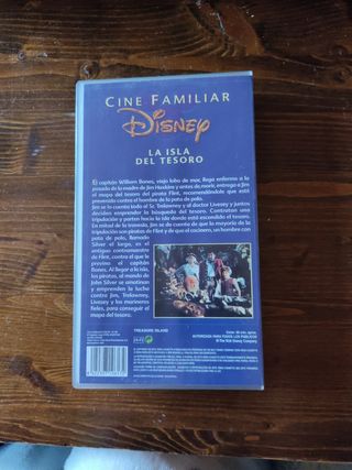 VHS Disney La Isla del Tesoro