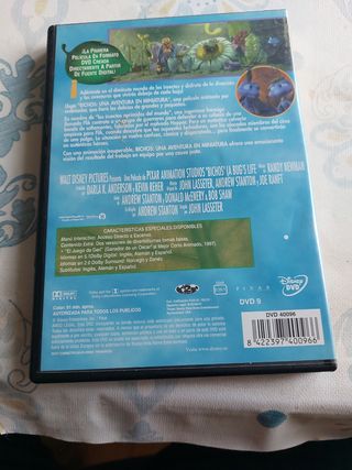 Dvd Disney Bichos y Dinosaurio