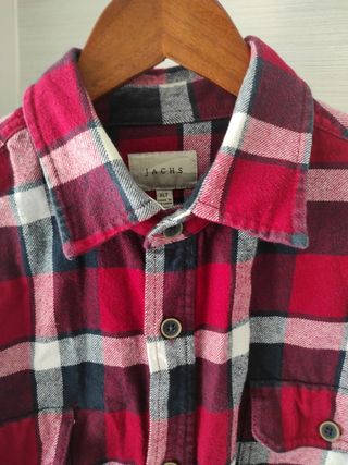 CAMISA CUADROS TALLA XL GRANDE Y COMODA