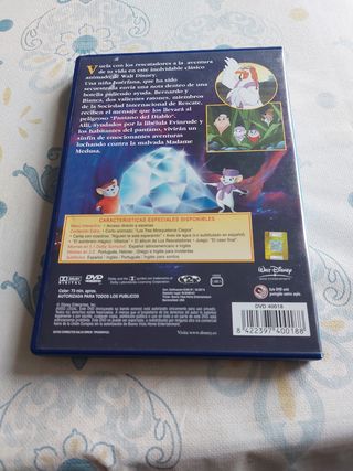 Dvd DISNEY los rescatadores y Monstruos, S.A.